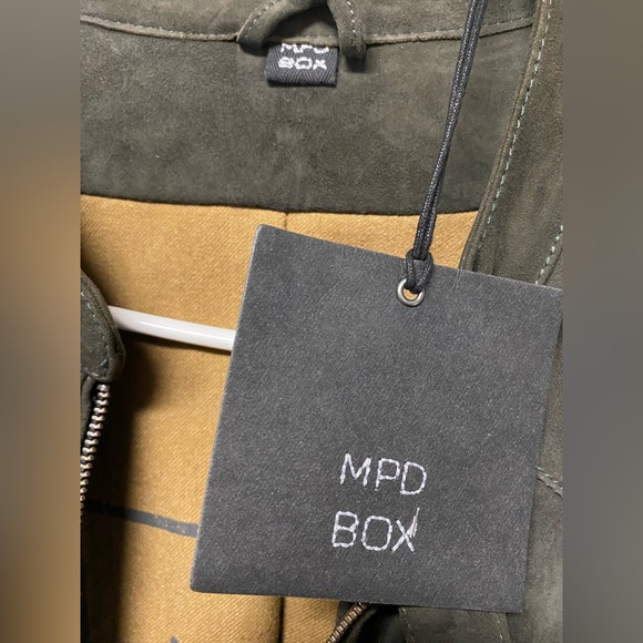 MPD BOX Leather Suede Jacket small - Picture 5 of 9